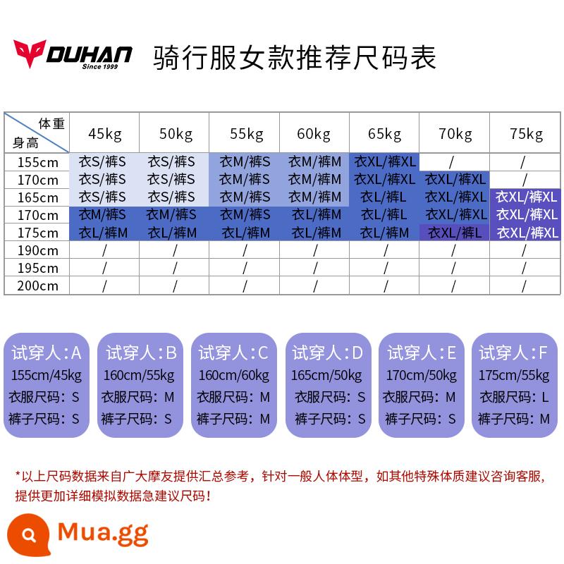 Duhan mùa thu và mùa đông đầu máy xe lửa phù hợp với nam và nữ vài mẫu áo khoác da chống gió ấm áp chống rơi đầu máy xe đua phù hợp với - Bảng gợi ý size nữ (bấm vào để xem)