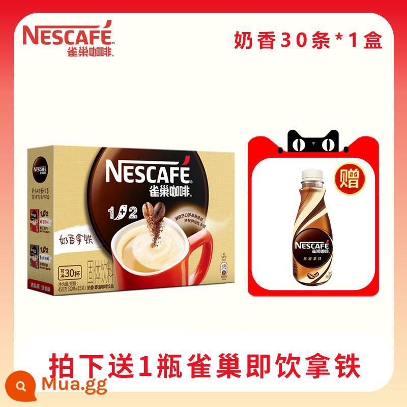 Bột cà phê hòa tan latte hương vị sữa cổ điển của Nestle ngọt ngào 3 trong 1 không đường hàng đầu chính thức của cửa hàng hàng đầu - Hương sữa 30 cái/hộp❤ Giao cho thương gia cùng kiểu sẵn sàng uống