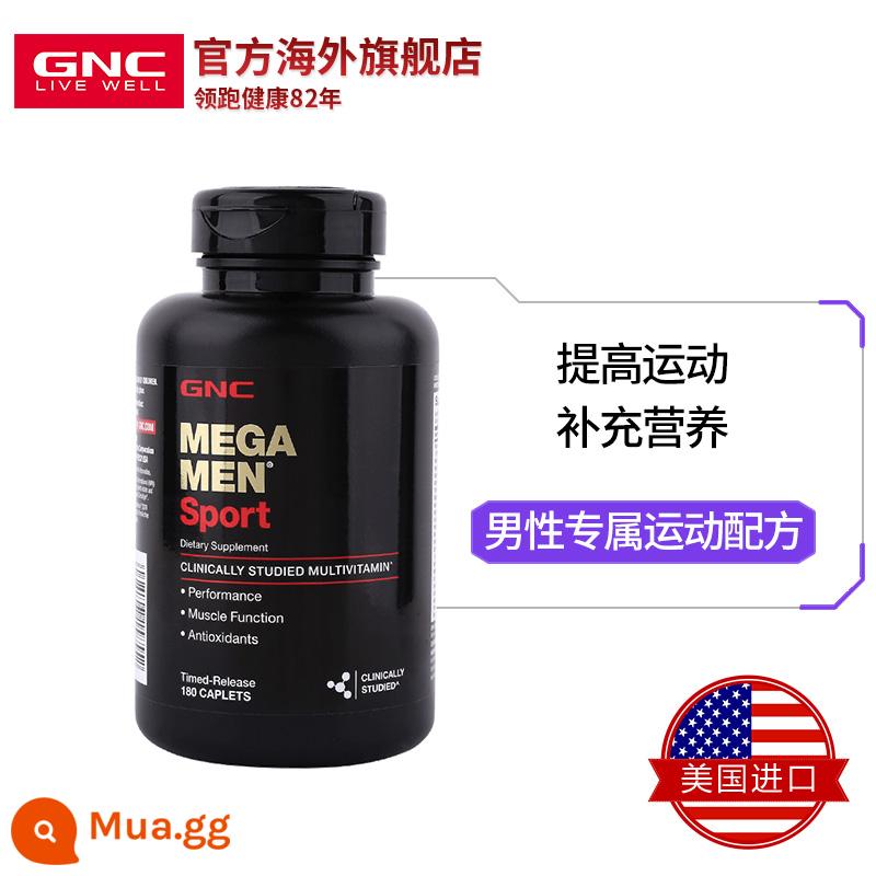 GNC Jiananxi Mỹ hải ngoại vitamin tổng hợp khoáng chất phụ nữ vitamin a vitamin C vitamin B gia đình - Viên Vitamin Tổng Hợp Cho Nam 180 Viên-Phiên Bản Thể Thao