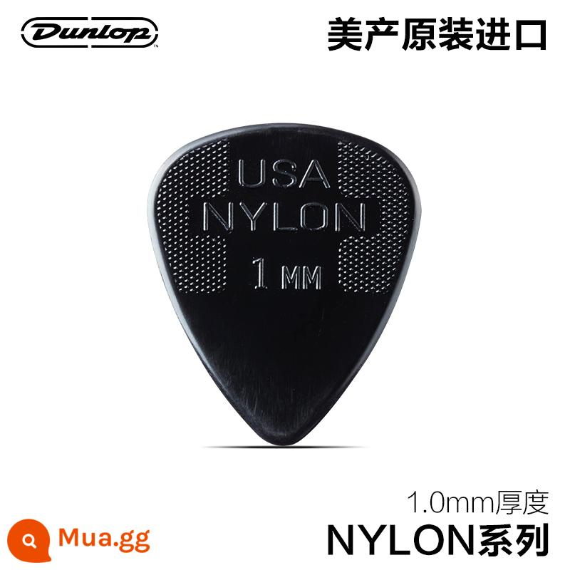 Dunlop Đàn guitar gỗ điện Dunlop chọn ballad quả bom tốc độ chống trơn trượt chịu mài mòn gảy đàn lò xo mảnh nylon điểm nổi Chọn - NYLON dòng nylon 1.0mm