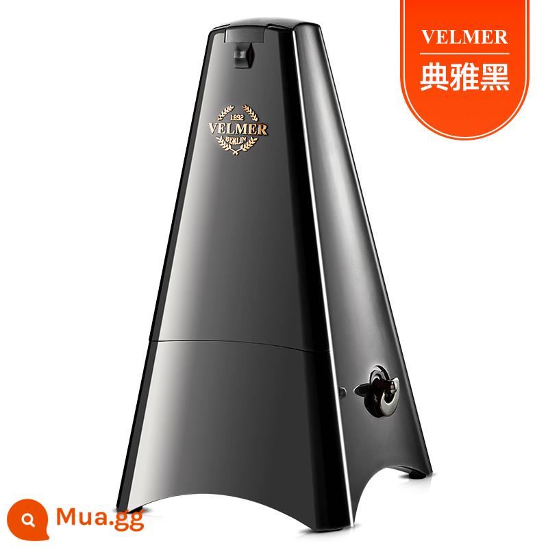 VELMER Cơ Máy Nhịp Đàn Piano Kiểm Tra Kiểm Tra Đặc Biệt Guitar Guzheng Vĩ Cầm Đa Năng Chính Xác Nhịp Điệu Điện Tử - [SF Daojia] Màu đen thanh lịch