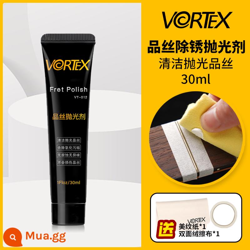 Prefox đàn guitar chăm sóc và bảo trì bộ dây bảo vệ dầu tẩy rỉ sét bút vệ sinh tẩy rỉ chanh guitar dầu phụ kiện - Chất tẩy rỉ sét và đánh bóng đàn guitar