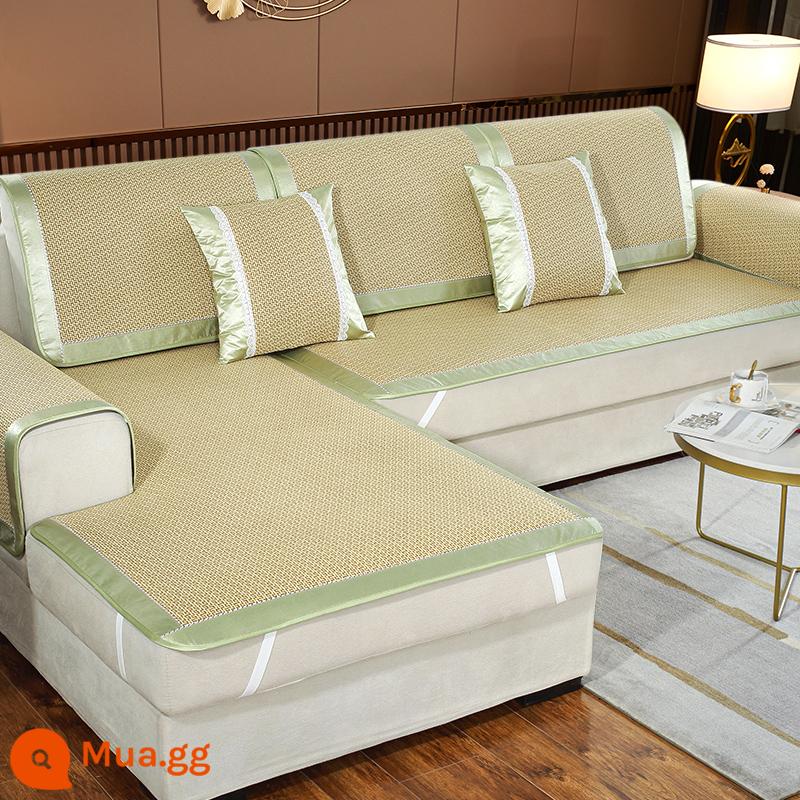 Nam Cực Người Mùa Hè Mây Thảm Sofa Đệm Mùa Hè Thảm Ngồi Đệm Chống Trơn Trượt Ghế Sofa Bao Gồm Tất Cả Đa Năng Bao Khăn Vải - Bingya