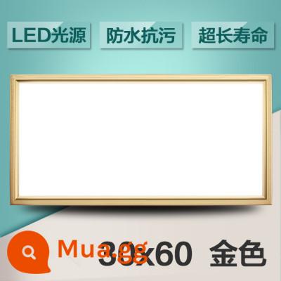 Tích hợp đèn LED âm trần nhà bếp bột phòng ánh sáng bằng nhôm hình tam giác nhúng 30x30x60x300x600 đèn phẳng - 30*60 vàng 28 watt