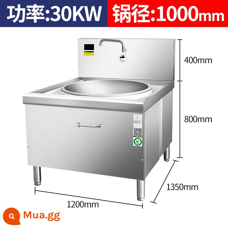 Semikron thương mại bếp điện từ nồi lớn bếp 15/20kw nhà hàng thiết bị nhà bếp lò chiên căng tin điện từ công suất cao - Bếp nồi lớn 1000mm.