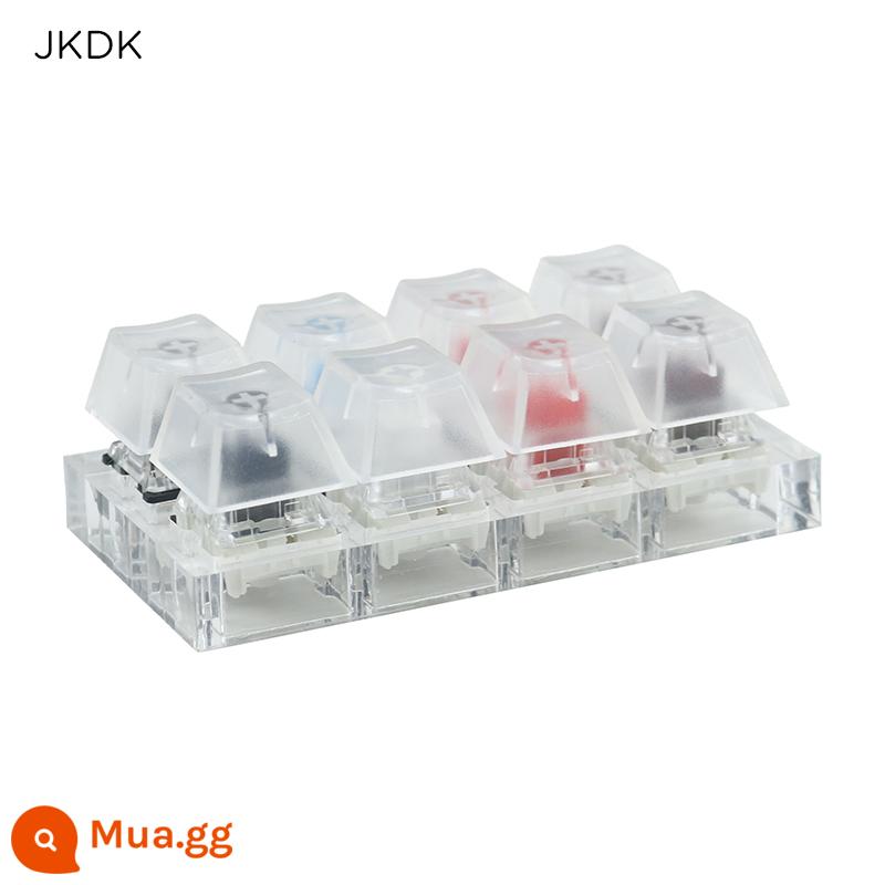 Cherry CHERRY Kaihua Jiadalong TTC Gaote Fine Micro Switch Kiểm Tra Trục Thiết Bị Trải Nghiệm Bàn Phím Cơ Cơ Thể Trục - Jiadalong bốn trục + HỘP bốn trục nhựa miễn phí kéo chìa khóa