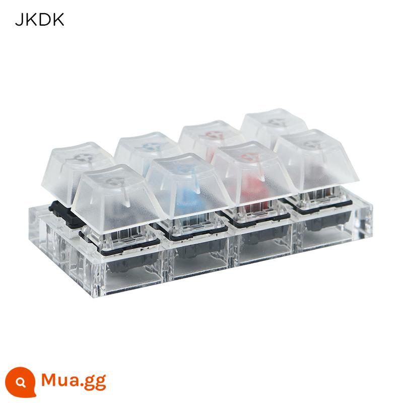 Cherry CHERRY Kaihua Jiadalong TTC Gaote Fine Micro Switch Kiểm Tra Trục Thiết Bị Trải Nghiệm Bàn Phím Cơ Cơ Thể Trục - Cherry bốn trục + BOX kéo chìa khóa nhựa miễn phí bốn trục