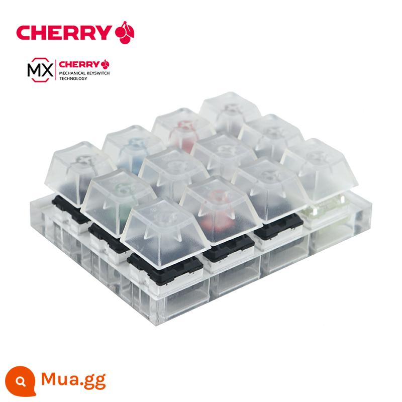 Cherry CHERRY Kaihua Jiadalong TTC Gaote Fine Micro Switch Kiểm Tra Trục Thiết Bị Trải Nghiệm Bàn Phím Cơ Cơ Thể Trục - Dụng cụ kéo chìa khóa nhựa miễn phí 12 trục Cherry