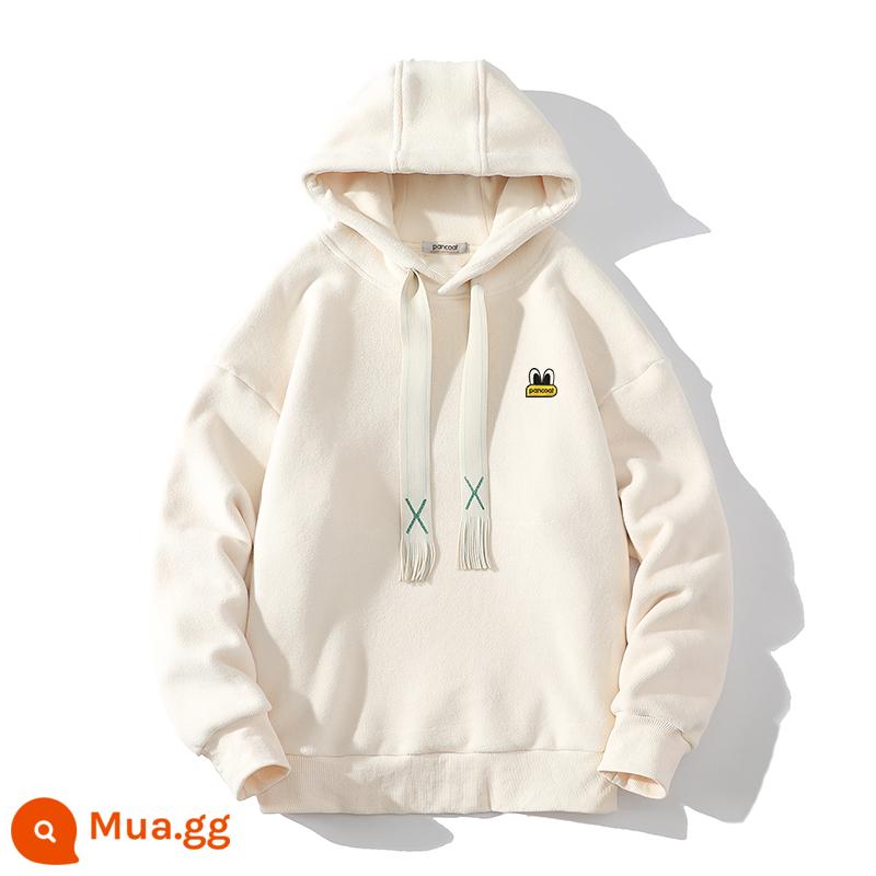 PANCOAT Sherpa có mũ trùm đầu thời trang thu đông ấm áp dài tay ins thường ngày cặp đôi cao cấp nam - Mễ Tinh