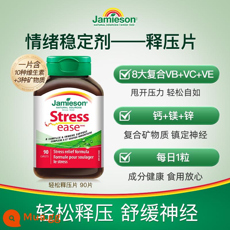 Mười tỷ tập thể hình Jamieson hợp chất b100 chiều b nhóm vitamin B họ b2/b12/b6/b3 viên nén giải phóng chậm vb - [Khoáng chất 8VB+VC+VE+3 chiều] Viên nén giảm áp