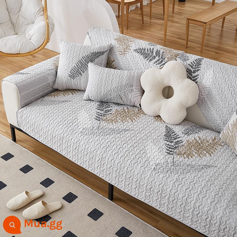 Đệm Sofa Cotton Giá Đặc Biệt Giải Phóng Mặt Bằng Bắc Âu Đơn Giản Bốn Mùa Đa Năng Vải Cotton Chống Trơn Trượt Tựa Lưng Khăn Mùa Đông Mục Vụ - em yêu tình yêu