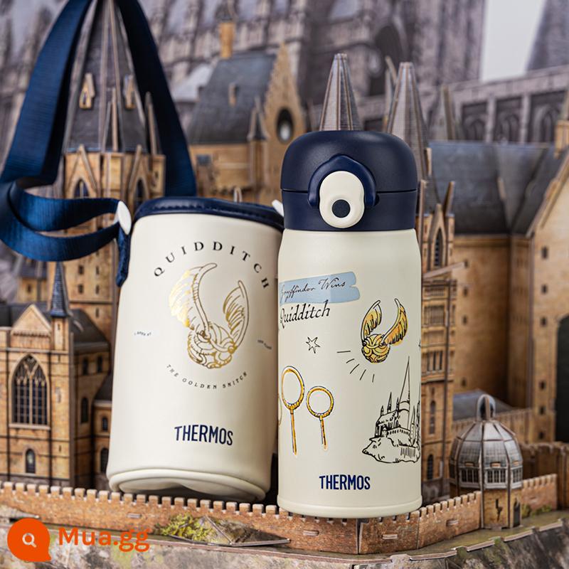 [Flagship Store] Bình Giữ Nhiệt Harry Potter Bình Giữ Nhiệt Trẻ Em Ống Hút Uống Trực Tiếp Cốc Nước Cho Học Sinh Cho Trường Học 316L - Sippy Cup Lâu Đài Hogwarts (350mL) (bao gồm cả nắp cốc)