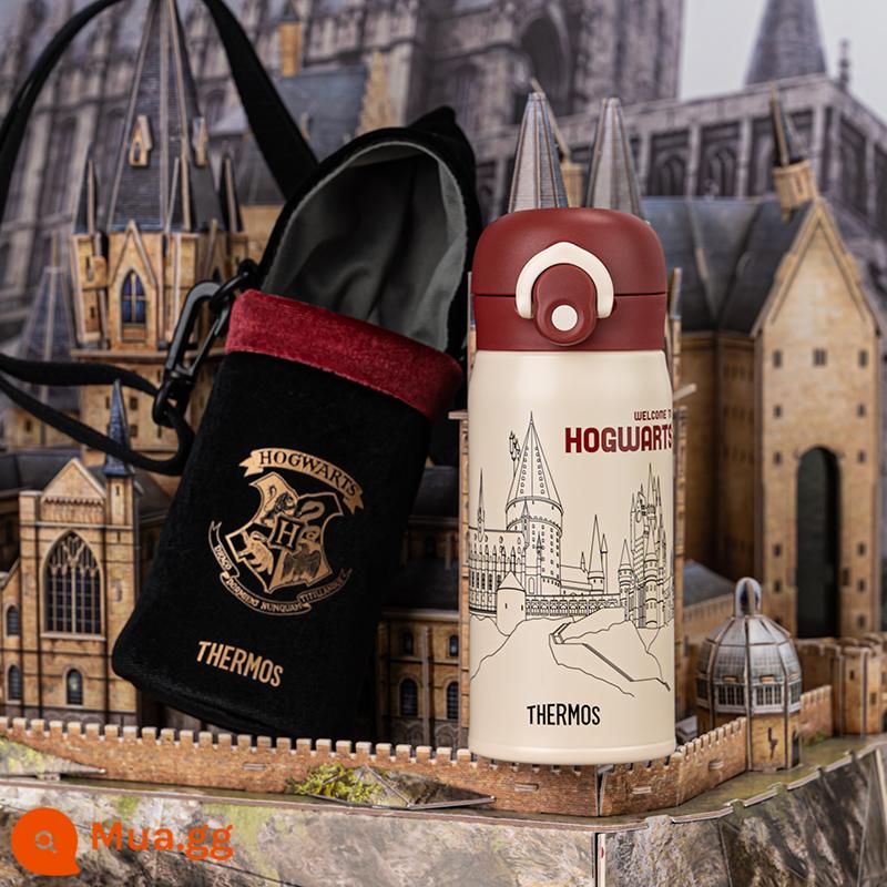 [Flagship Store] Bình Giữ Nhiệt Harry Potter Bình Giữ Nhiệt Trẻ Em Ống Hút Uống Trực Tiếp Cốc Nước Cho Học Sinh Cho Trường Học 316L - Mũ phù thủy ma thuật cốc Sippy (350mL) (bao gồm cả nắp cốc)