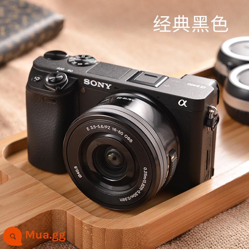 [Flagship Store] Máy ảnh kỹ thuật số vlog micro SLR Sony A6400 HD a6400 phát trực tiếp Máy ảnh Sony ILCE-6400L - đen