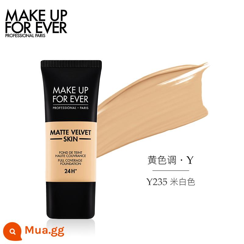 [Quà tặng năm mới] makeupforever Mei Kefei kem nền trang điểm kem che khuyết điểm ngoan ngoãn post - Y235 trắng nhạt