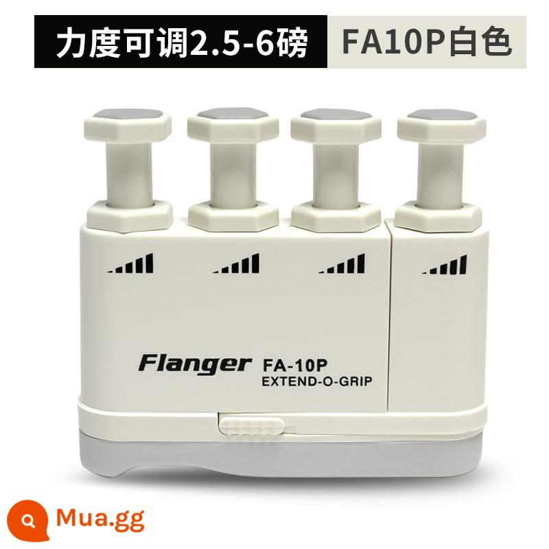 Flanger Flanger FA-10P thiết bị lực ngón tay đàn piano guitar huấn luyện lực ngón tay luyện ngón thiết bị luyện ngón - Fingertip FA10P màu trắng đi kèm 6 phím đàn + 1 khăn lau đàn piano