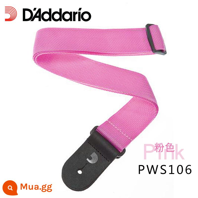 D'Addario/Daddario Đàn Guitar Polypropylene Túi Cho Bé Đàn Guitar Dân Gian Đàn Guitar Điện Bass Túi Cho Bé - Hồng