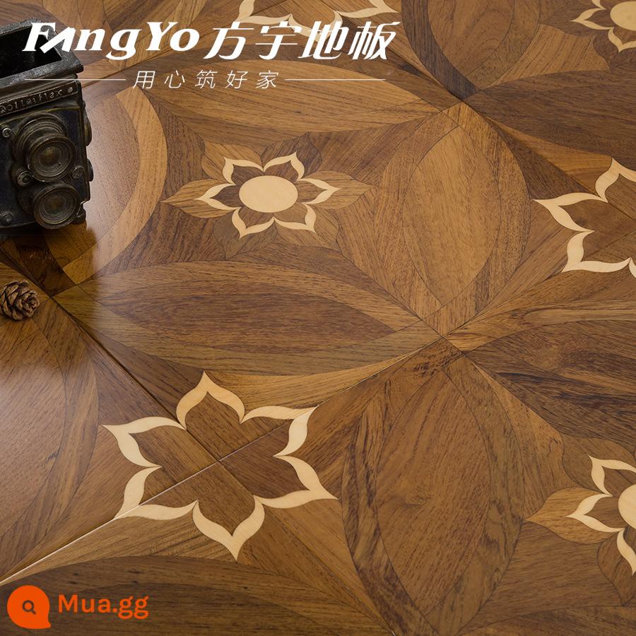 Fangyu Handmade Art Teak Spelling Slound nền ngoài trời Tường gỗ rắn sàn composite Tăng sàn gỗ đặc biệt - 8823