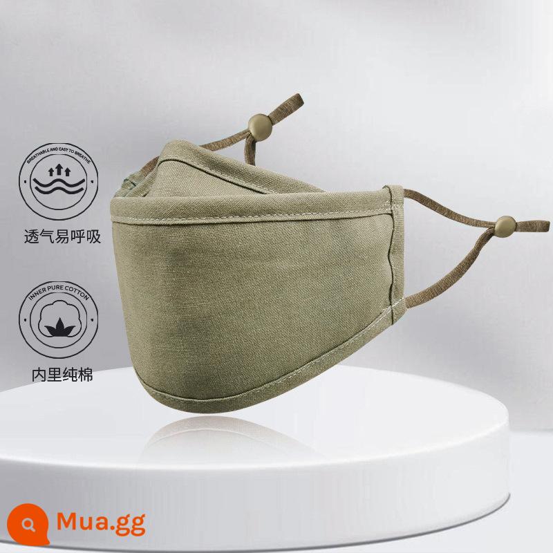 Khẩu trang nam kn94 chống bụi ba chiều màu Morandi vải cotton thoáng khí hợp thời trang mặt to đẹp trai có thể cho vào giặt - Quần kaki nam (2 chiếc) đóng gói riêng