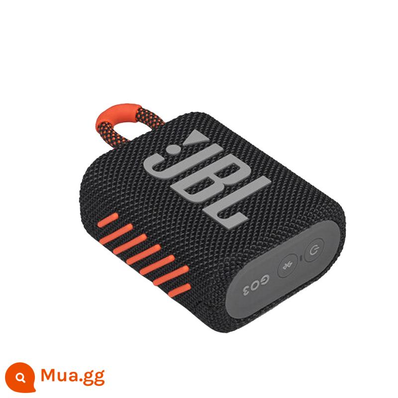 [Tự vận hành] JBL GO3 BRIC Loa Bluetooth không dây thế hệ thứ 3 Âm thanh Loa siêu trầm mini di động Loa nhỏ - đen và cam