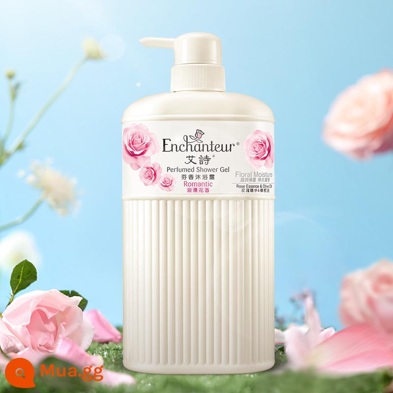 [Tự vận hành] Sữa tắm Enchanteur Ai Shi hương nước hoa nữ loại sữa tắm gia dụng thơm lâu 650ml - lãng mạn