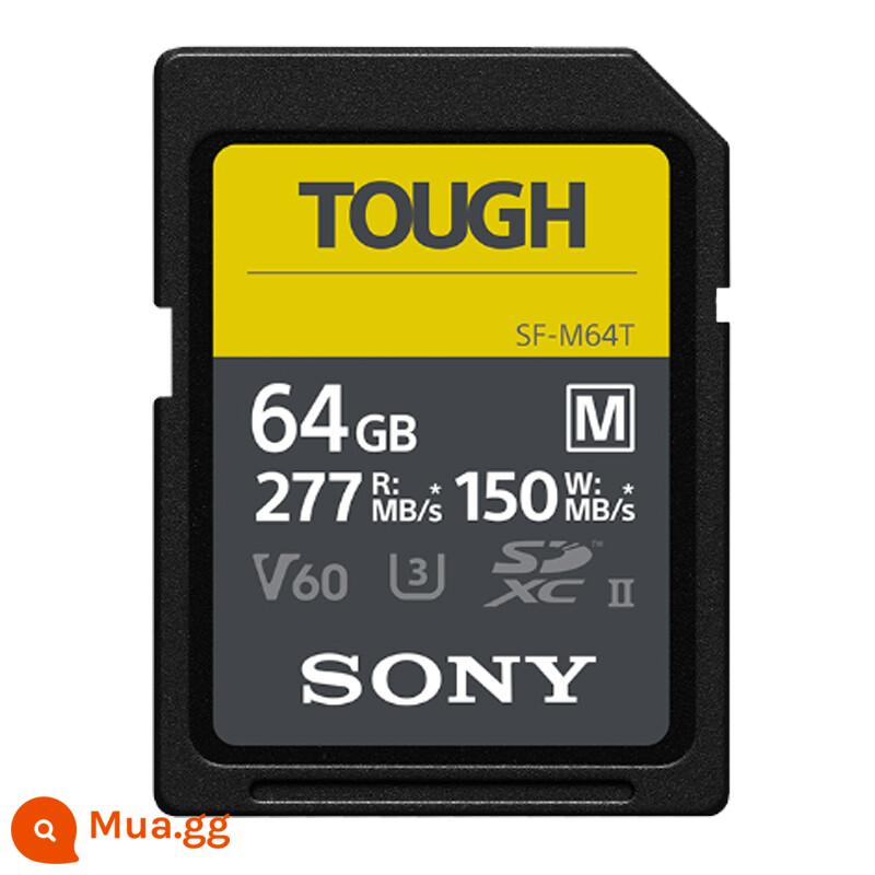 [Tự vận hành] Thẻ nhớ Sony sd 128g Thẻ nhớ máy ảnh V60 tốc độ cao Thẻ nhớ TOUGH A7M4 ZV-1 - SF-MT64T/T1