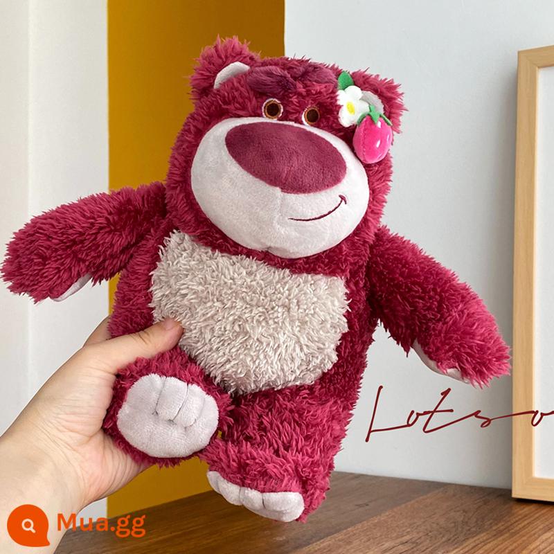 [Tự vận hành] Disney Toy Story Strawberry Bear Doll Plush Toy Doll Doll Strawberry Scent - Búp bê dễ thương gấu dâu 20cm