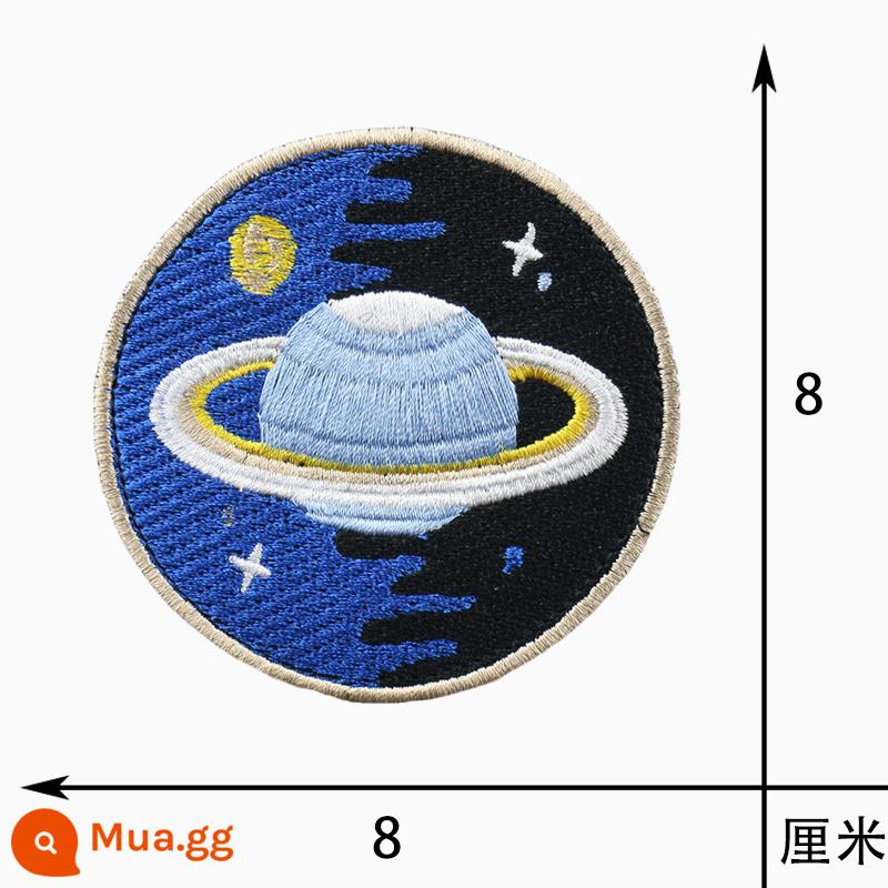 NASA Thêu Khóa Dán Băng Quân Đội Quạt Cấp Vai Quần Áo Ba Lô Huy Hiệu Cơ Quan Vũ Trụ Hoa Kỳ Nút Miếng Dán Chuyến Bay Vũ Trụ - hành tinh