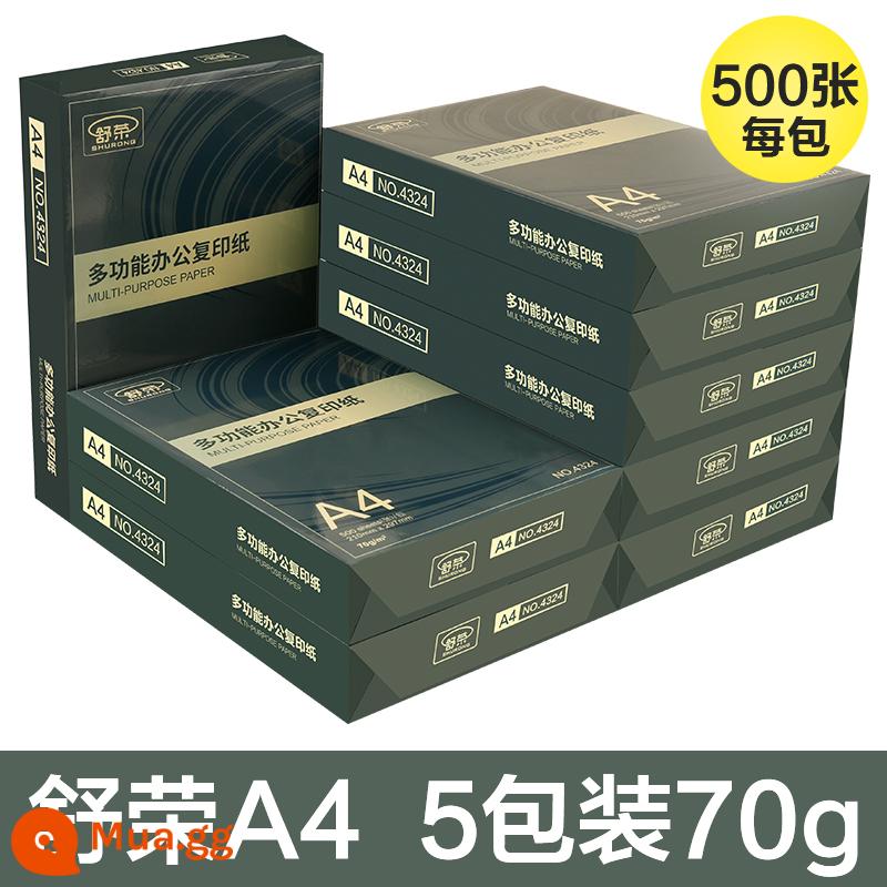 Thư Dung - [Phong Cách Vàng Đen] A4-70g/5 gói/hộp