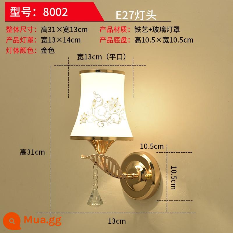 LED phòng ngủ đèn tường đầu giường phòng khách lối đi hiện đại tối giản khách sạn kỹ thuật nền đèn tường đèn hành lang - 8002+Ánh sáng ấm áp yêu cầu ánh sáng trắng để đặt hàng và để lại ghi chú