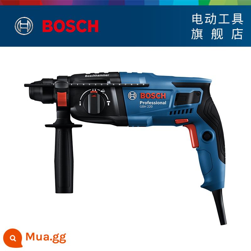 Bosch Điện Máy Khoan Búa Điện Chọn Máy Khoan Điện Đa Năng Công Suất Cao Máy Khoan Bê Tông Công Nghiệp Dụng Cụ Điện GBH220 - GBH 220 (phiên bản da trần)