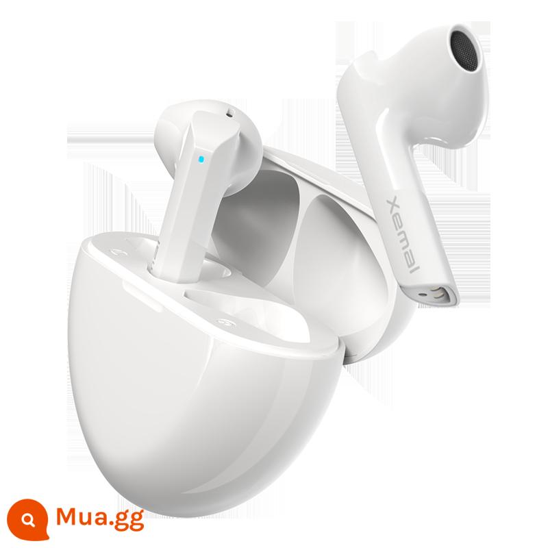 Edifier Tai nghe Bluetooth không dây thực sự In-Ear Hai tai Mini Thể thao Chống nước Khử tiếng ồn Trò chơi Âm nhạc Thể dục Tuổi thọ pin dài Độ trễ thấp 5.0 Thích hợp cho Huawei Xiaomi Apple X6 - lóa mắt trắng