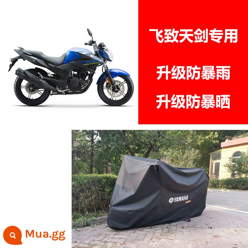 YAMAHA đầu máy xe ô tô che xe che mưa chống nắng cách nhiệt bàn đạp xe điện quần áo che mưa dày đa năng - Đặc biệt dành cho Phi Thiên Kiếm