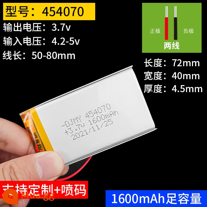 Máy ghi âm lái xe pin lithium 3.7v polymer Tai nghe Bluetooth Lingdu theo dõi áp suất lốp tích hợp pin sạc - Rượu sâm banh