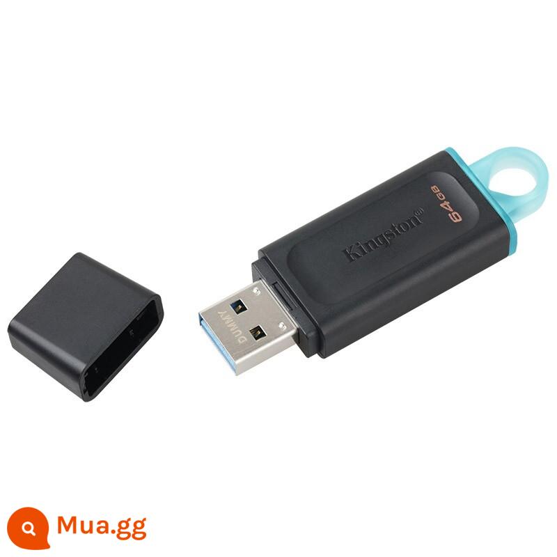 Kingston 32GB Ổ Đĩa U DTXM Tốc Độ Cao USB USB3.2 Văn Phòng Kinh Doanh Sinh Viên Trượt Máy Tính Đĩa Flash - Thiết kế nắp chống mất DTX USB3.2-64G