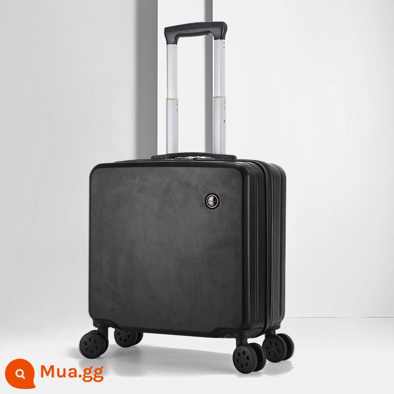 Suning Jiwu vali 18-inch trọng lượng nhẹ lên máy bay xe đẩy nam và nữ phổ bánh xe du lịch hộp da mật khẩu 738A - đen