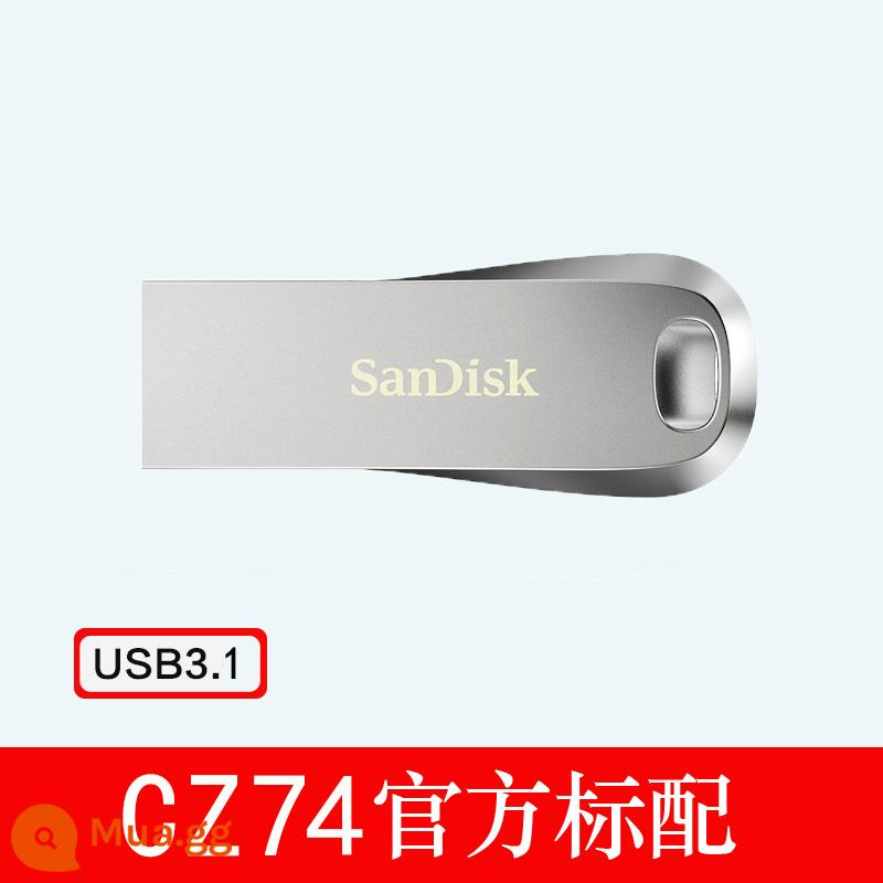 SANDISK256GBUSB Đĩa di động flash bộ nhớ flash disk shell u disk disk phần mềm di động usb usb tùy chỉnh riêng 708 - CZ74-256G (phiên bản tiêu chuẩn không thể tùy chỉnh)