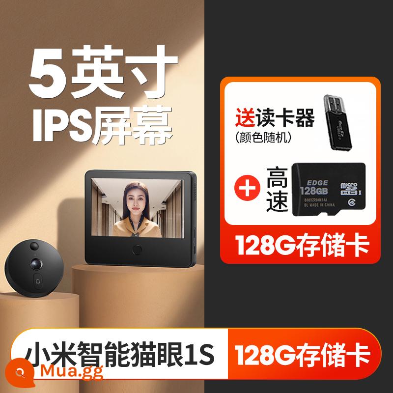 Camera Xiaomi Smart Maoyan 1S Chuông cửa video điện tử gia đình 1212 Giám sát cửa ra vào có màn hình - [30% khách hàng chọn] Xiaomi Mijia Maoyan 1S+128G