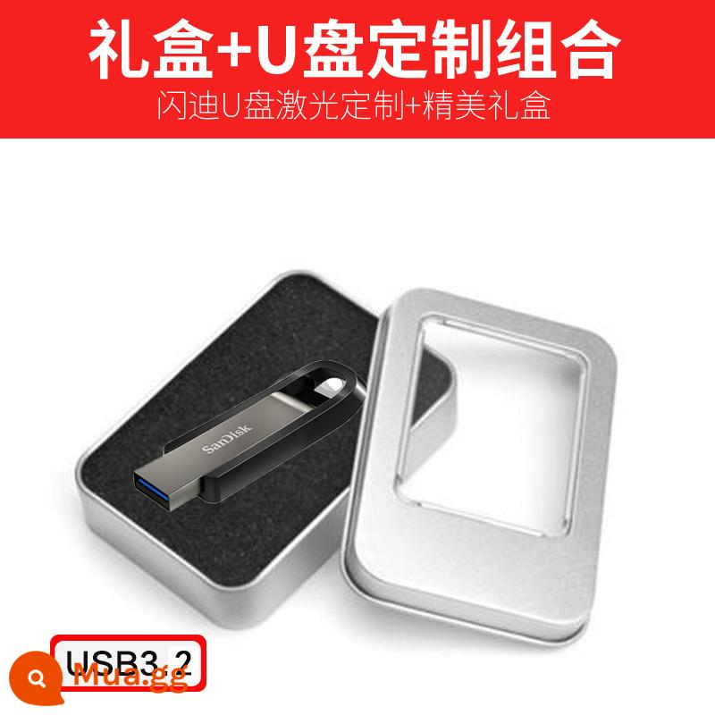 SANDISK256GBUSB Đĩa di động flash bộ nhớ flash disk shell u disk disk phần mềm di động usb usb tùy chỉnh riêng 708 - CZ810-256G tùy chỉnh riêng + hộp quà tặng