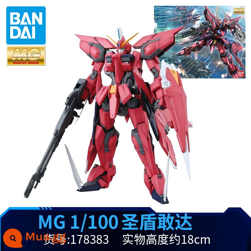 Mô hình lắp ráp Bandai Gundam MG 1/100 Air Combat Strike Assault Gundam Holy Shield Lightning Storm Duel - Thánh Khiên Gundunda HGD-178383