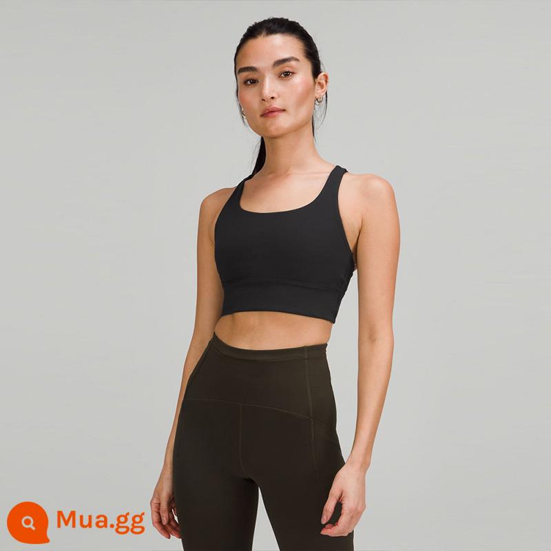 Áo ngực thể thao dài dành cho nữ Energy™丨lululemon丨LW2D86A - đen