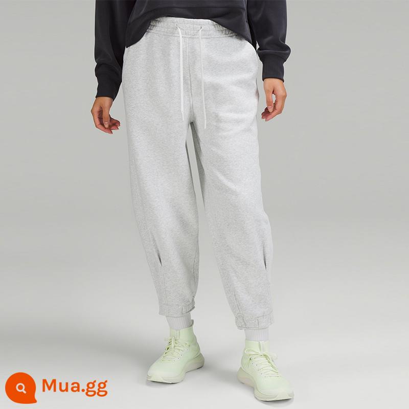 Quần thể thao lưng cao dài vừa phải cho nữ *lỏng lẻo | lululemon | LW6CMHS - xám nhạt