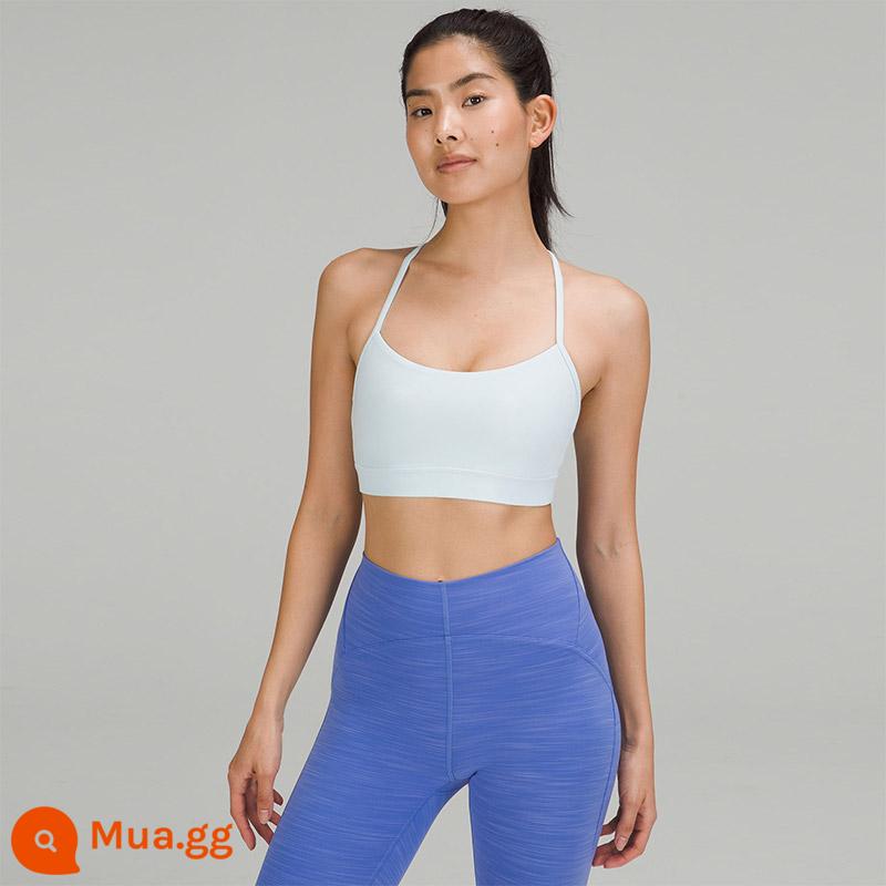 Áo ngực thể thao nữ Flow Y *Nulu丨lululemon丨LW2DFXA - màu bột màu xanh