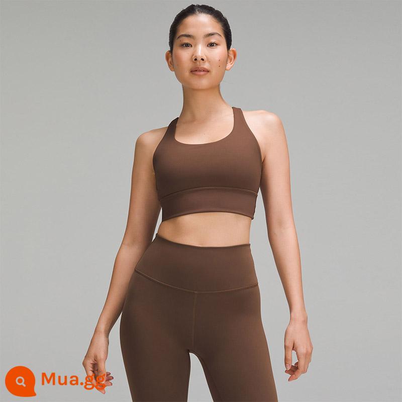 Áo ngực thể thao dài dành cho nữ Energy™丨lululemon丨LW2D86A - màu hạt dẻ