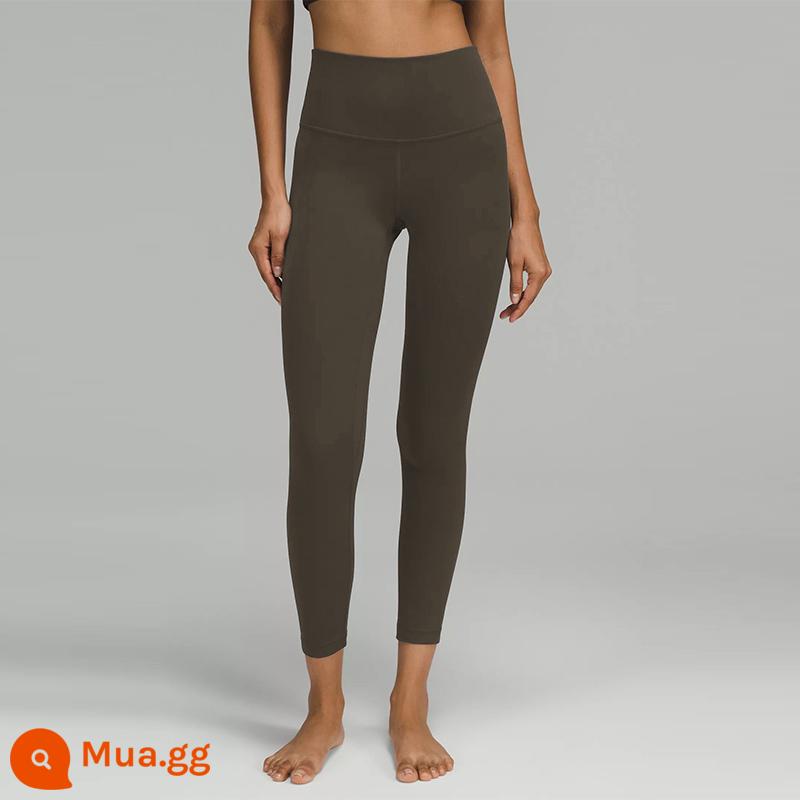 Quần legging thể thao lưng cao Align™ dành cho nữ 25" Quần yoga màu nude丨lululemon LW5CT3S - carob nâu