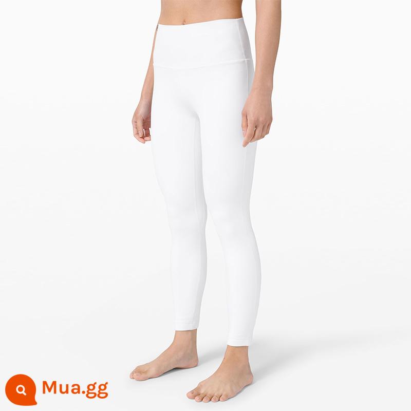 Quần bó thể thao lưng cao Align™ dành cho nữ 24" phong cách khỏa thân丨lululemon丨LW5CWOA - Trắng