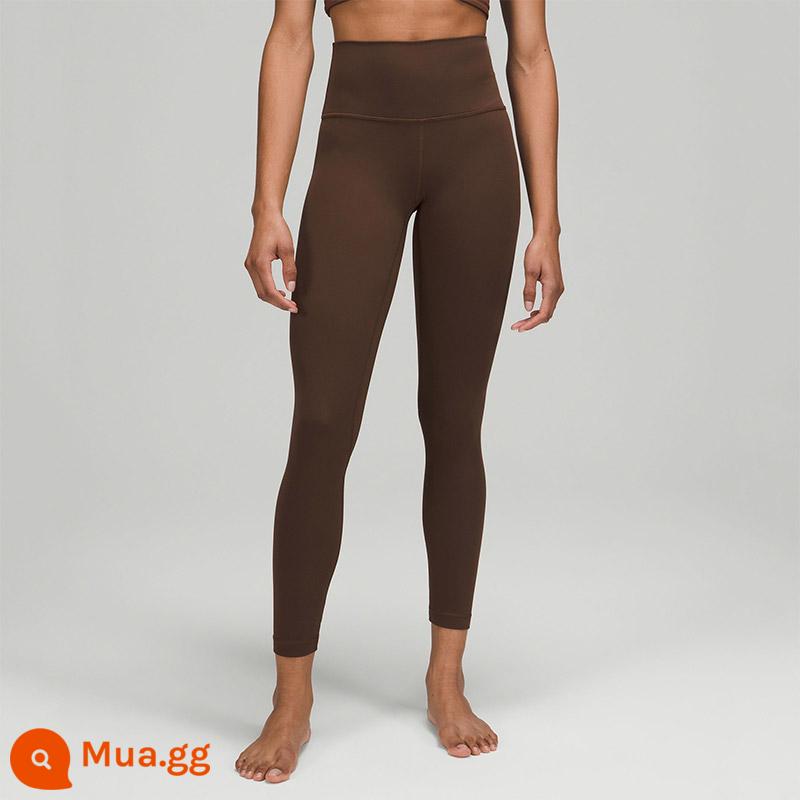 Quần legging thể thao lưng cao Align™ dành cho nữ 25" Quần yoga màu nude丨lululemon LW5CT3S - màu hạt dẻ