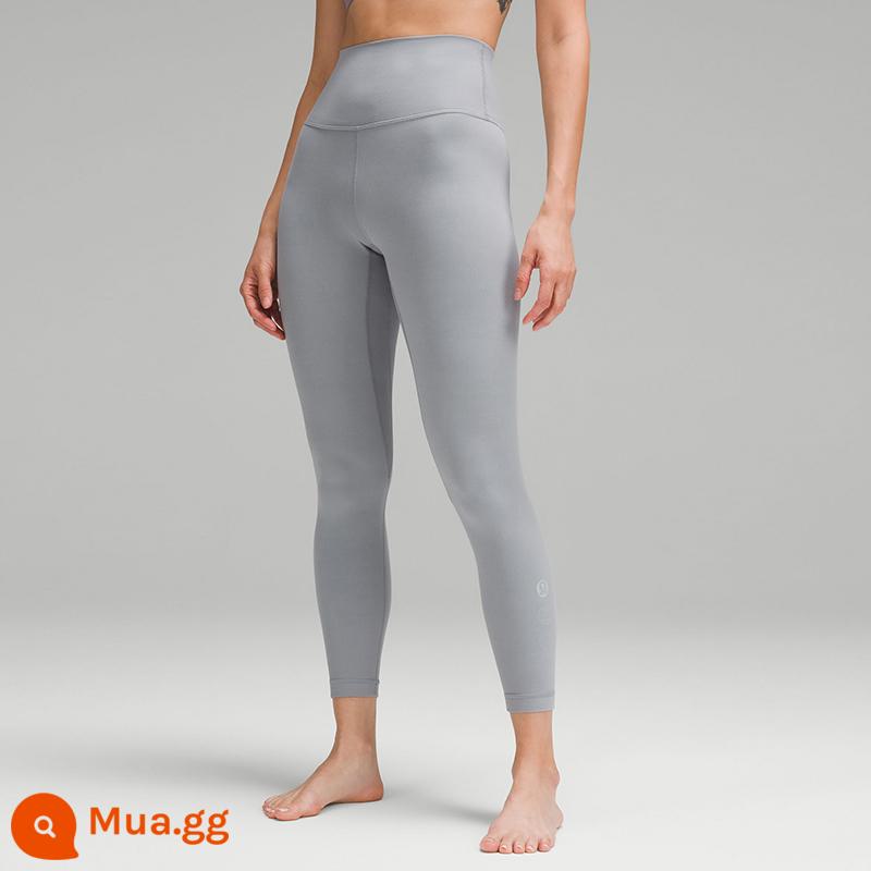 Quần legging thể thao lưng cao Align™ dành cho nữ 24" *Logo Khỏa thân丨lululemon丨LW5GINA - tê giác xám