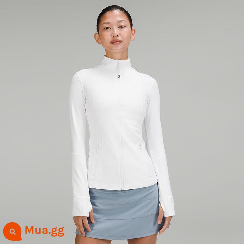 Định nghĩa áo khoác thể thao nữ *Nulu丨lululemon丨LW4BZOS - Trắng