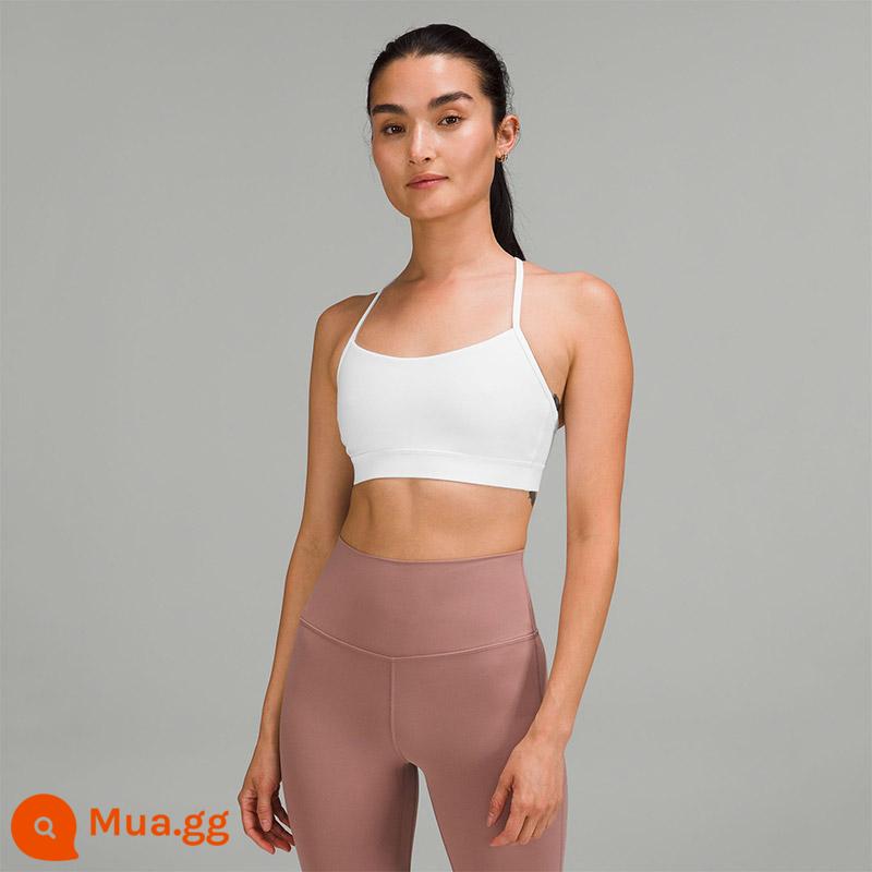 Áo ngực thể thao nữ Flow Y *Nulu丨lululemon丨LW2DFXA - Trắng